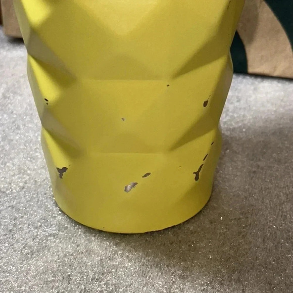 2016 Starbucks Coffee Hawaii Yellow Pineapple Cold Beverage Tumbler 16oz Grande - Picture 5 of 9